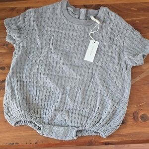 Quincy Mae Relaxed Bubble Romper